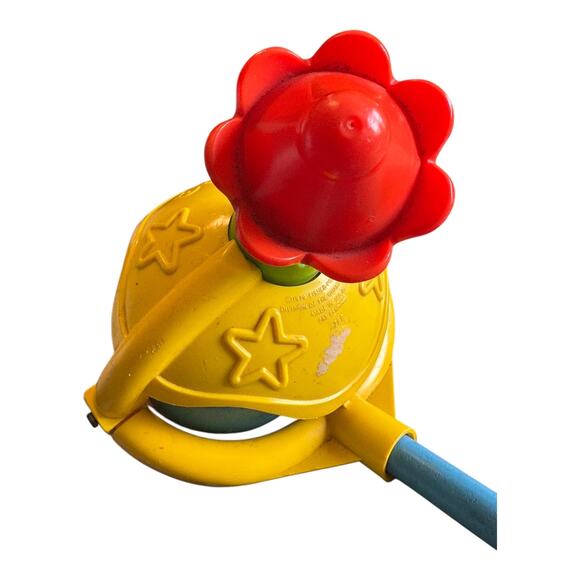 Vintage 1979 Fisher-Price Kids Push Toy Clown #758 – Rolling Ball Walker - Picture 12 of 13